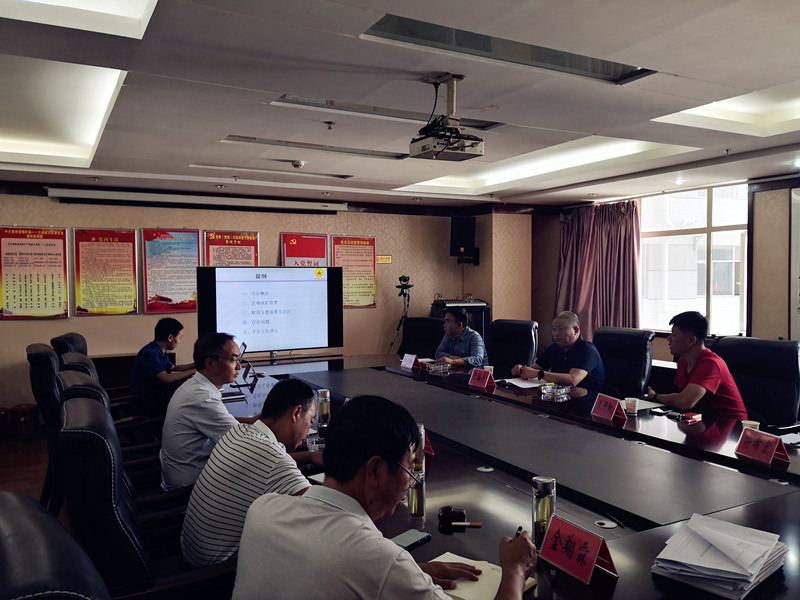 貴州開元各礦區找礦階段性工作報告會在113地質隊召開